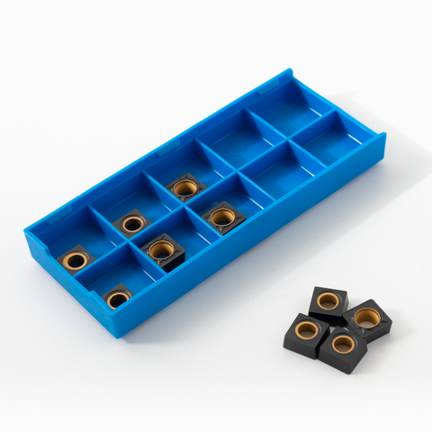 Inserto de herramienta de torneado ENS, insertos de torneado cnc de carburo, insertos CVD SCMT09T308 para mecanizado de torneado