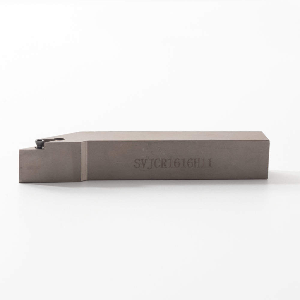 Herramientas de corte CNC ENS, herramienta de carburo personalizada SVJCR 1616H11, portaherramientas de torneado externo de aleación dura