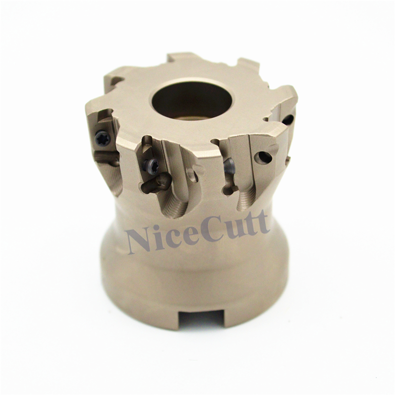 LNMU0303 Insertos de fresado de alta velocidad MFH CNC Soporte de alimentación rápida