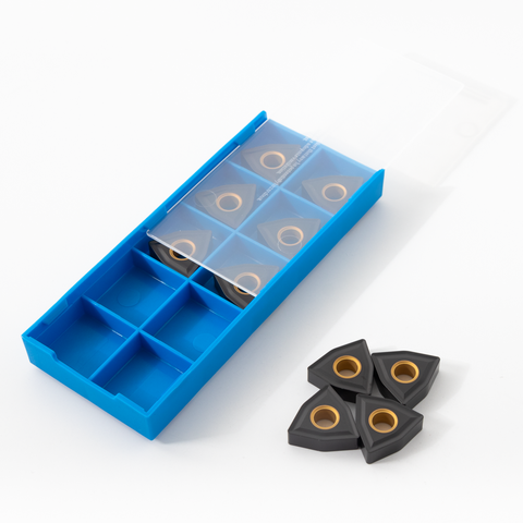 Productos populares de alta calidad, insertos de torneado, torneado de alto rendimiento CVD de carburo de tungsteno para mecanizado de torneado