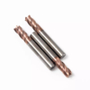 Endmill de alta velocidad del carburo sólido de la fresa Hrc55 para el corte de aluminio