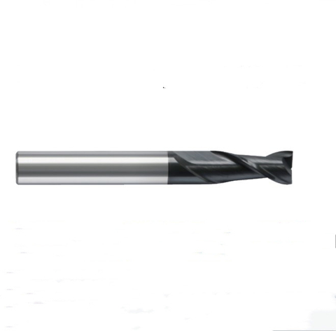 Fresa de metal duro integral P20F de 2 ranuras cuadradas para la serie P20F-S2 de longitud estándar
