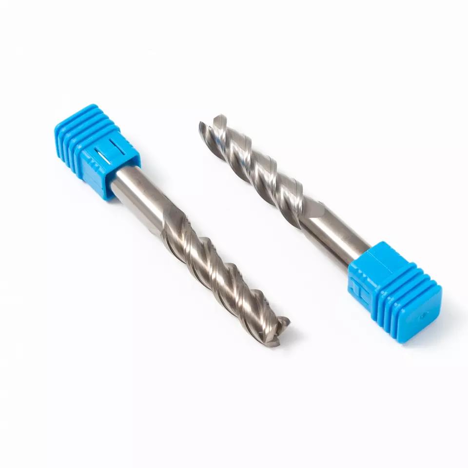 Herramientas del CNC del OEM HRC45 que trabajan a máquina el cortador de fresado Endmill del carburo sólido 