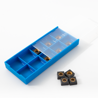 Inserto de herramienta de torneado hecho en China, insertos de torneado cnc de carburo, torneado de alto rendimiento CVD para mecanizado de torneado