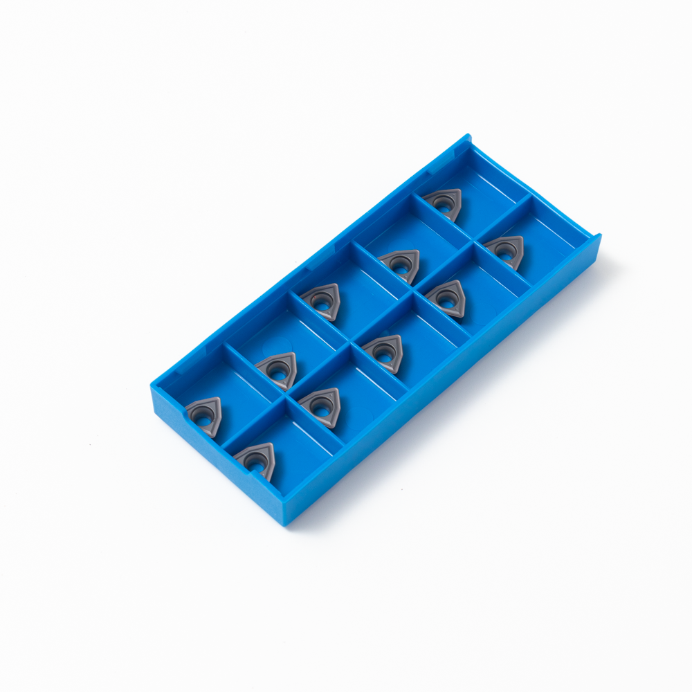 Fabricante profesional WCMX050308 Herramienta de ranurado de corte de carburo de tungsteno Inserto de herramientas de torneado para herramienta de torno