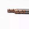 Endmill de alta velocidad del carburo sólido de la fresa Hrc55 para el corte de aluminio