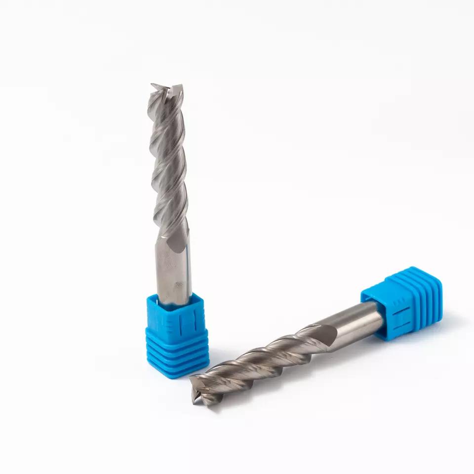 Herramientas del CNC del OEM HRC45 que trabajan a máquina el cortador de fresado Endmill del carburo sólido 