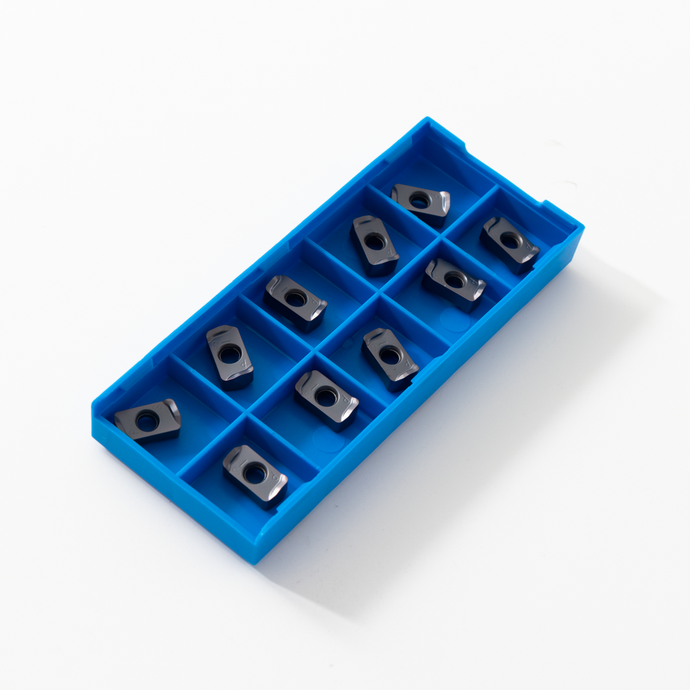 LNMU0303 Insertos de fresado de alta velocidad MFH CNC Soporte de alimentación rápida