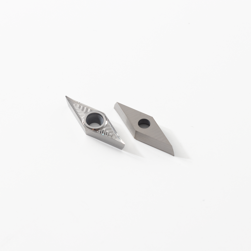 Insertar VCGT160404/08 Insertos de torneado de carburo para aluminio