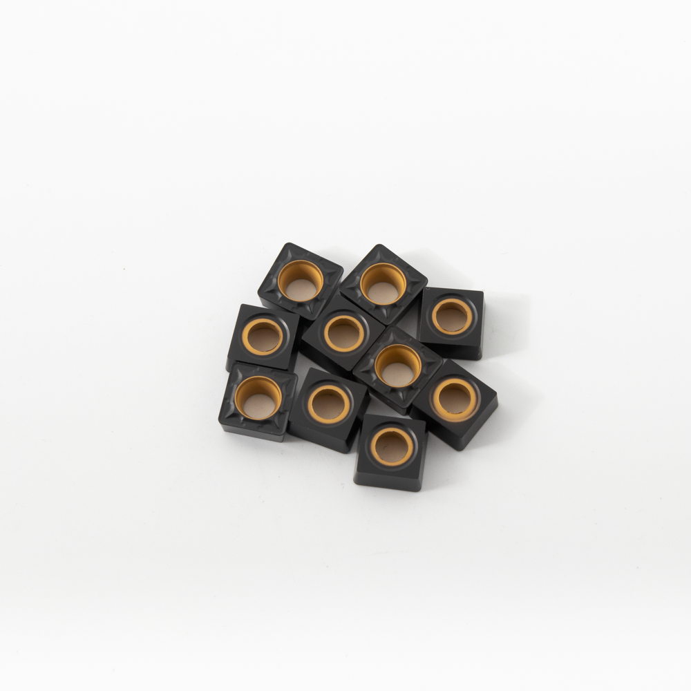 Inserto de herramienta de torneado ENS, insertos de torneado cnc de carburo, insertos CVD SCMT09T308 para mecanizado de torneado