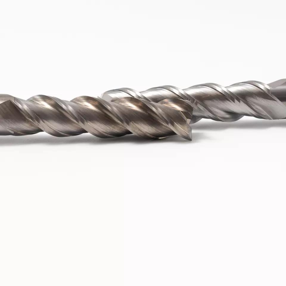 Herramientas del CNC del OEM HRC45 que trabajan a máquina el cortador de fresado Endmill del carburo sólido 