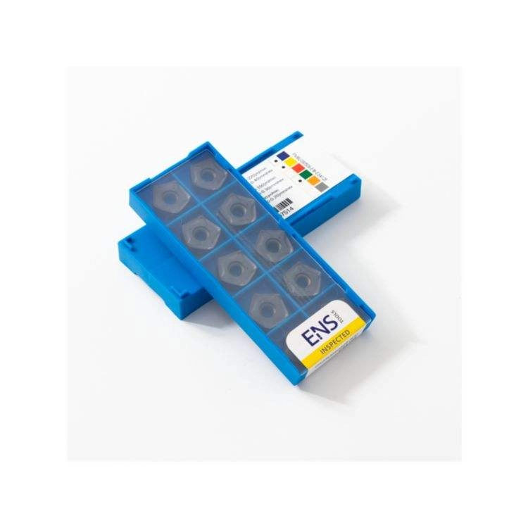 Inserto de mecanizado de fresado semiacabado de inserto de carburo de tungsteno para herramienta de fresado