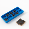 Gran oferta, herramienta de torneado de torno de insertos de carburo de calidad, torneado de alto rendimiento CVD para mecanizado de torneado