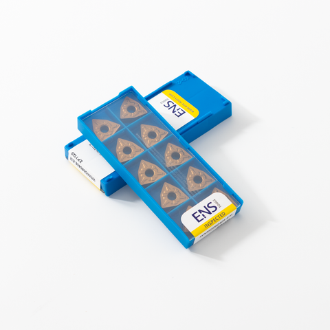 Insertos de carburo de tungsteno de procesamiento medio hechos en fábrica WNMG080408 Insertos de torneado CVD de carburo de tungsteno para procesamiento de acero