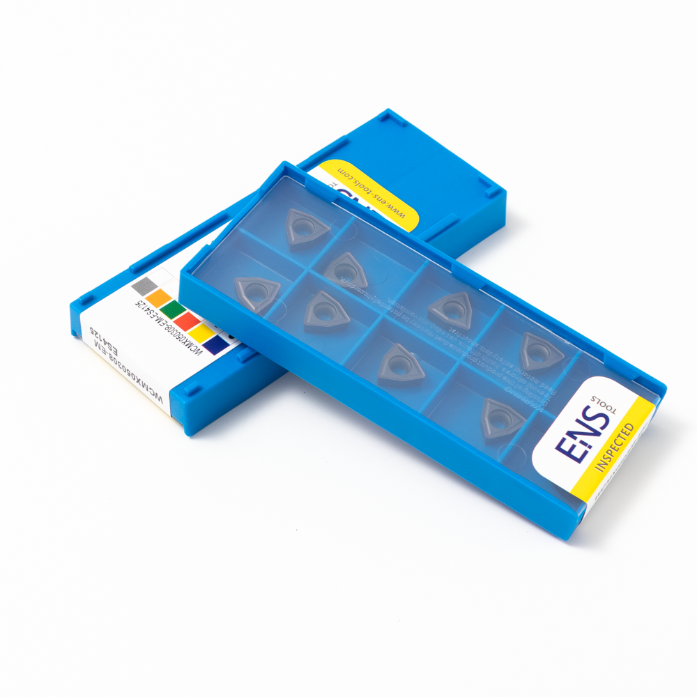 Fabricante profesional WCMX050308 Herramienta de ranurado de corte de carburo de tungsteno Inserto de herramientas de torneado para herramienta de torno