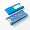 Insertar VCGT160404/08 Insertos de torneado de carburo para aluminio